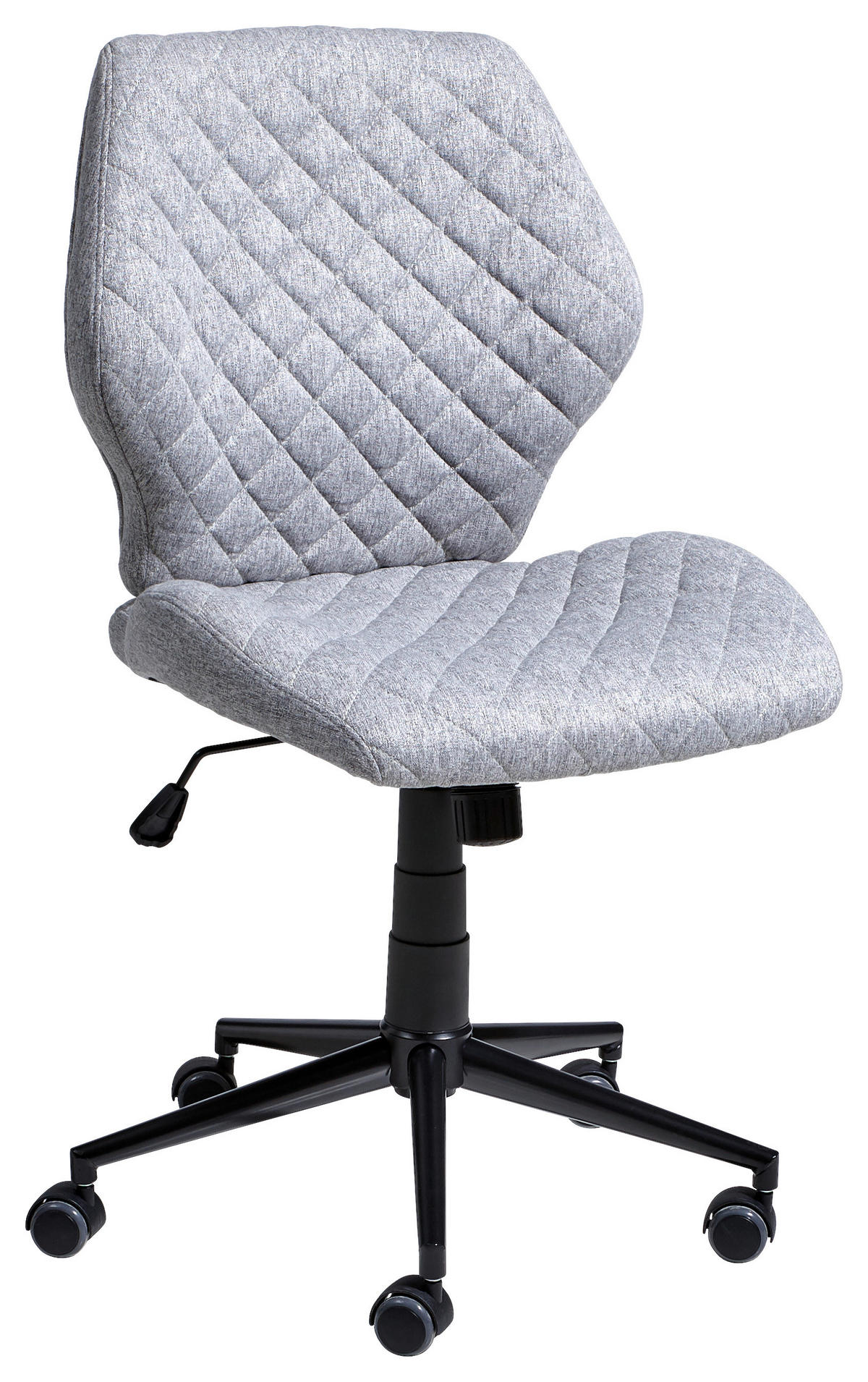 FORGÓSZÉK  szövet világosszürke  - világosszürke/fekete, Modern, műanyag/textil (51/90-98/51cm) - Carryhome