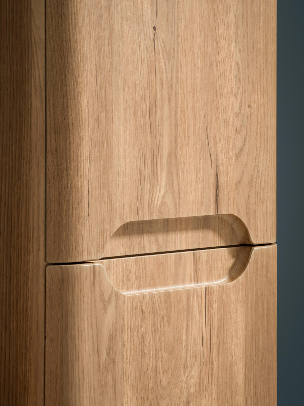 MIDISCHRANK 41/130/35 cm  - Wildeiche, KONVENTIONELL, Holzwerkstoff (41/130/35cm) - Held