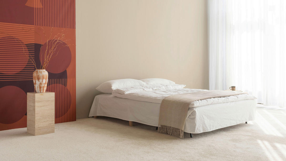 SCHLAFSOFA Flachgewebe Hellgrau  - Eichefarben/Hellgrau, Design, Holz/Textil (148/79/98cm) - Niels Andersson