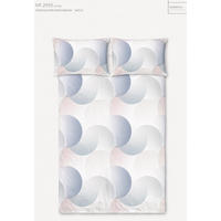 Lenjerie De Pat 200/220 cm  - albastru/roz, textil (200/220cm) - Boxxx