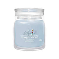 DIŠEČA SVEČA - pastelno modra, Basics, steklo (9.3/11.4/9.3cm) - Yankee Candle