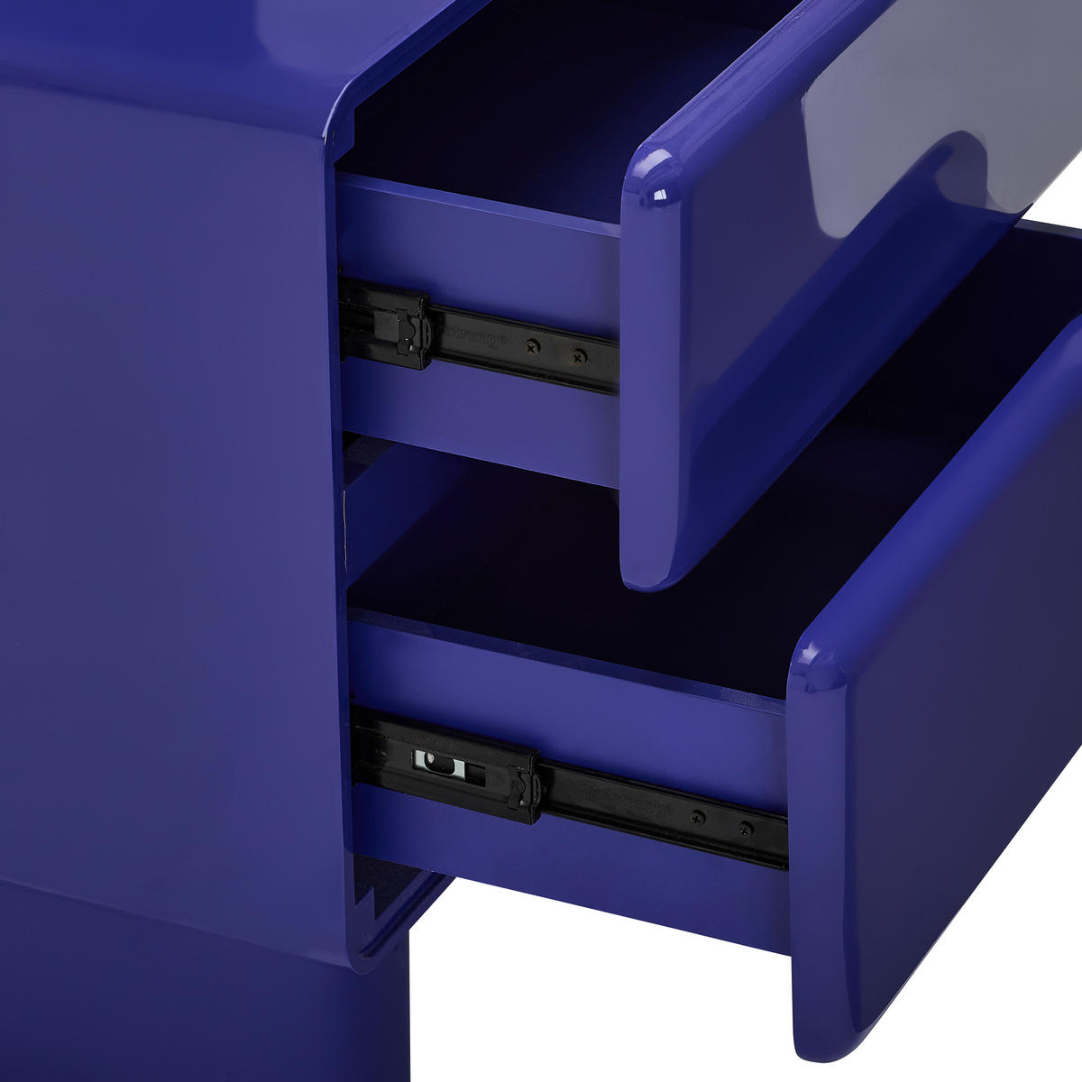 NACHTSCHRANK 56,5/56,5/42,5 cm  - Blau, Design, Holzwerkstoff (56,5/56,5/42,5cm) - Novel