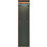 GARDEROBENPANEEL Eiche teilmassiv lackiert Dunkelbraun, Eichefarben - Eichefarben/Dunkelbraun, Design, Holz (44/183/29cm)