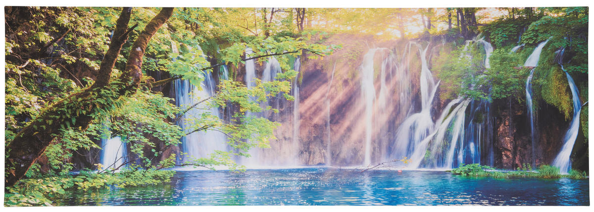 LEINWANDBILD Landschaft & Natur 180/60 cm  - Multicolor, Basics, Holz/Papier (180/60cm) - Euroart