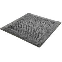 KOBERČEK DO KÚPEĽNE, 60/60 cm - sivá, Basics, textil/plast (60/60cm) - Kleine Wolke