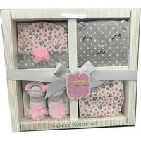 BABYGESCHENKSET  - Rosa, Basics, Textil (0-3M/3-6Mnull) - My Baby Lou
