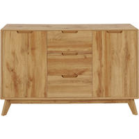 SIDEBOARD ESSEN 120/75/40 cm 3 Schublade(n)  - Eiche Wotan, Design, Holzwerkstoff (120/75/40cm) - Livetastic