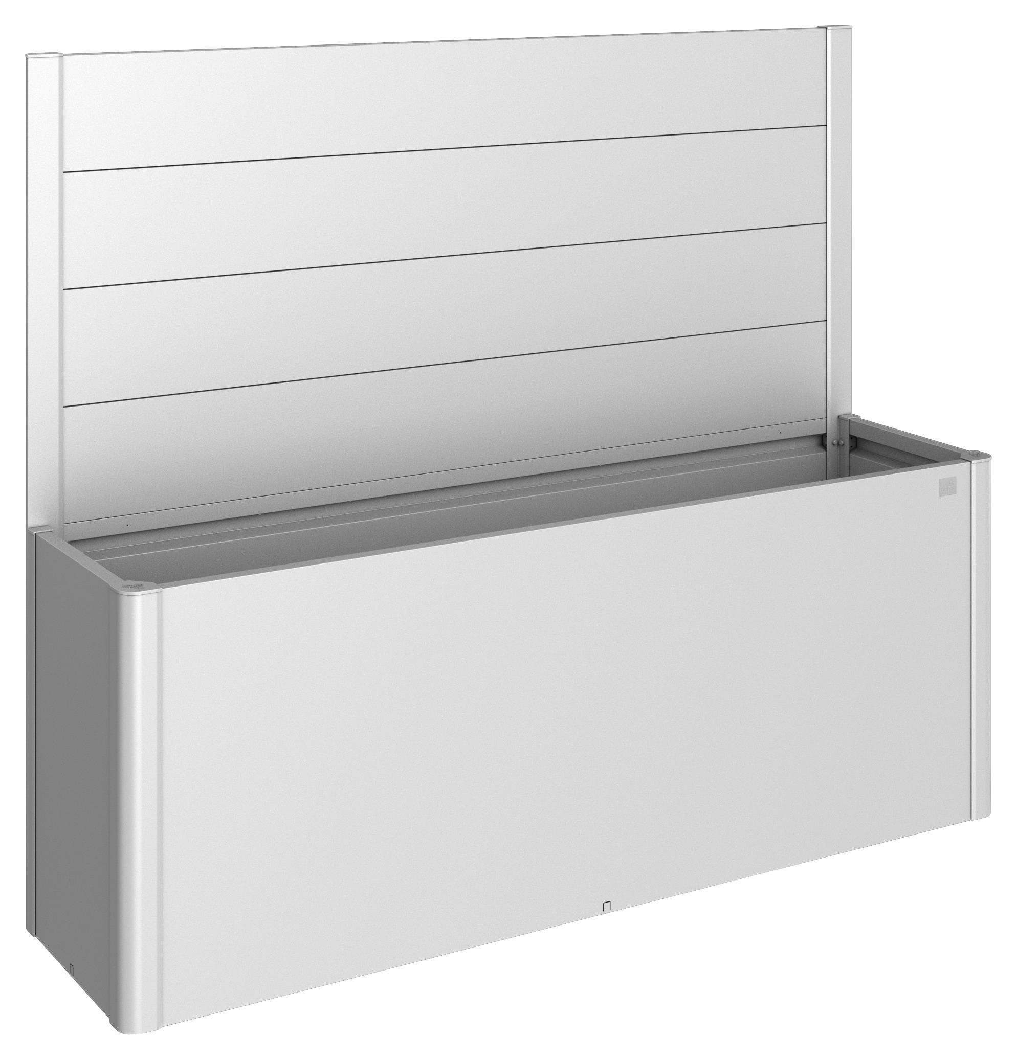 SICHTSCHUTZ ohne Hochbeet Metall  - Silberfarben, Basics, Metall (201/91/4cm) - Biohort