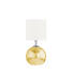 TISCHLEUCHTE - Beige/Goldfarben, LIFESTYLE, Glas/Textil (15,2/33,5cm) TISCHLEUCHTE - Beige/Goldfarben, LIFESTYLE, Glas/Textil (15,2/33,5cm)