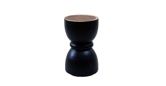 BEISTELLTISCH in Holz 34/34/45 cm  - Schwarz, Trend, Holz (34/34/45cm) - Ambia Home