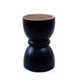 BEISTELLTISCH in Holz 34/34/45 cm  - Schwarz, Trend, Holz (34/34/45cm) - Ambia Home