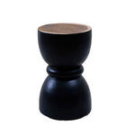 BEISTELLTISCH in Holz 34/34/45 cm  - Schwarz, Trend, Holz (34/34/45cm) - Ambia Home