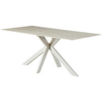ESSTISCH in Metall, Keramik  - Beige, KONVENTIONELL, Keramik/Metall (180/76/90cm) - MID.YOU