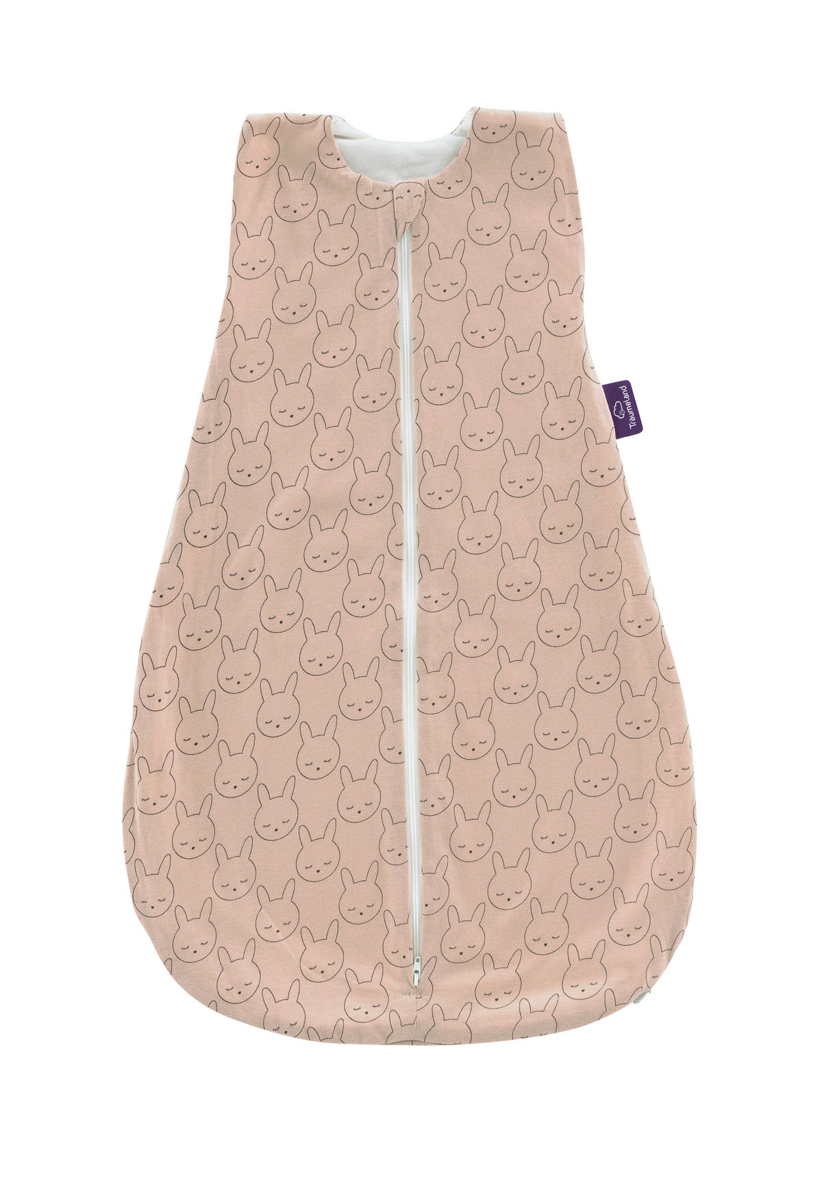 BABYSCHLAFSACK Kuschelhase Beige    110   - Beige/Altrosa, Basics, Textil (110null) - Träumeland