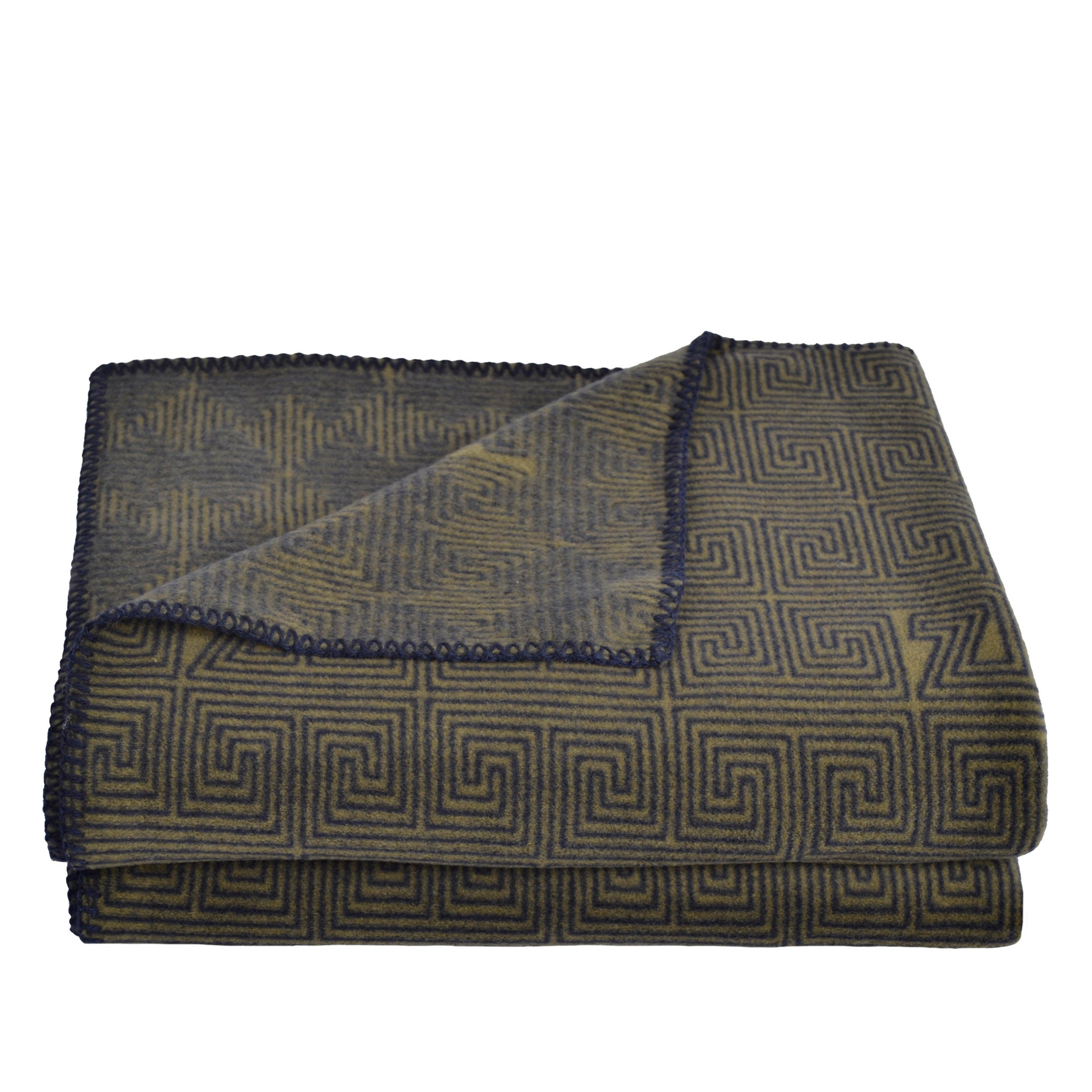 WOHNDECKE SOFT-FLEECE-LEGACY 160/200 cm  - Waldgrün/Grün, Basics, Textil (160/200cm) - Zoeppritz