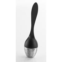 TEEEI - Edelstahlfarben/Schwarz, Basics, Kunststoff/Metall (4,1cm) - Gefu