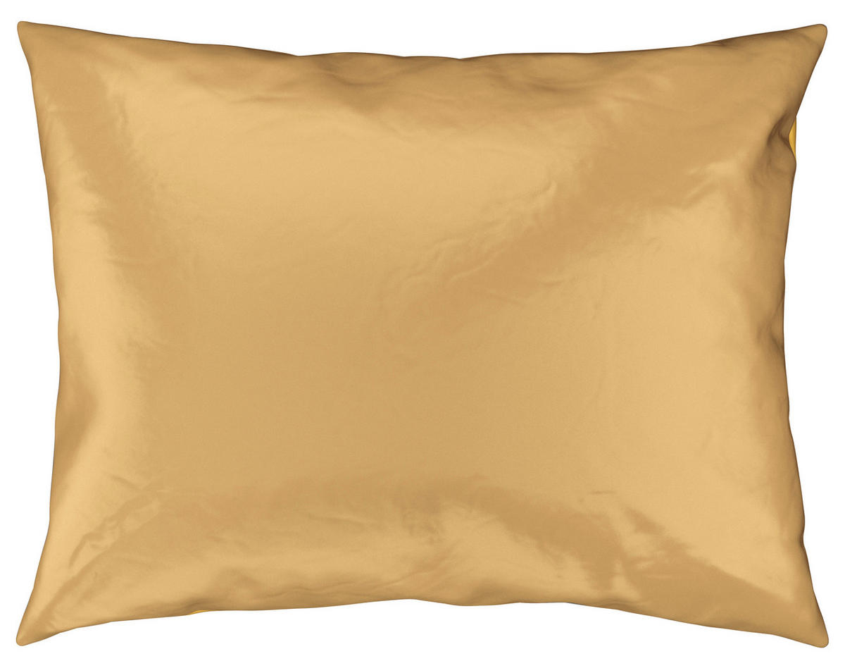POSTELJINA SA DVA LICA 140/200 cm saten žuta  - žuta, Osnovno, tekstil (140/200cm) - Esposa