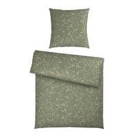 BETTWÄSCHE Satin 135/200 cm  - Grün, Textil (135/200cm) - Bio:Vio