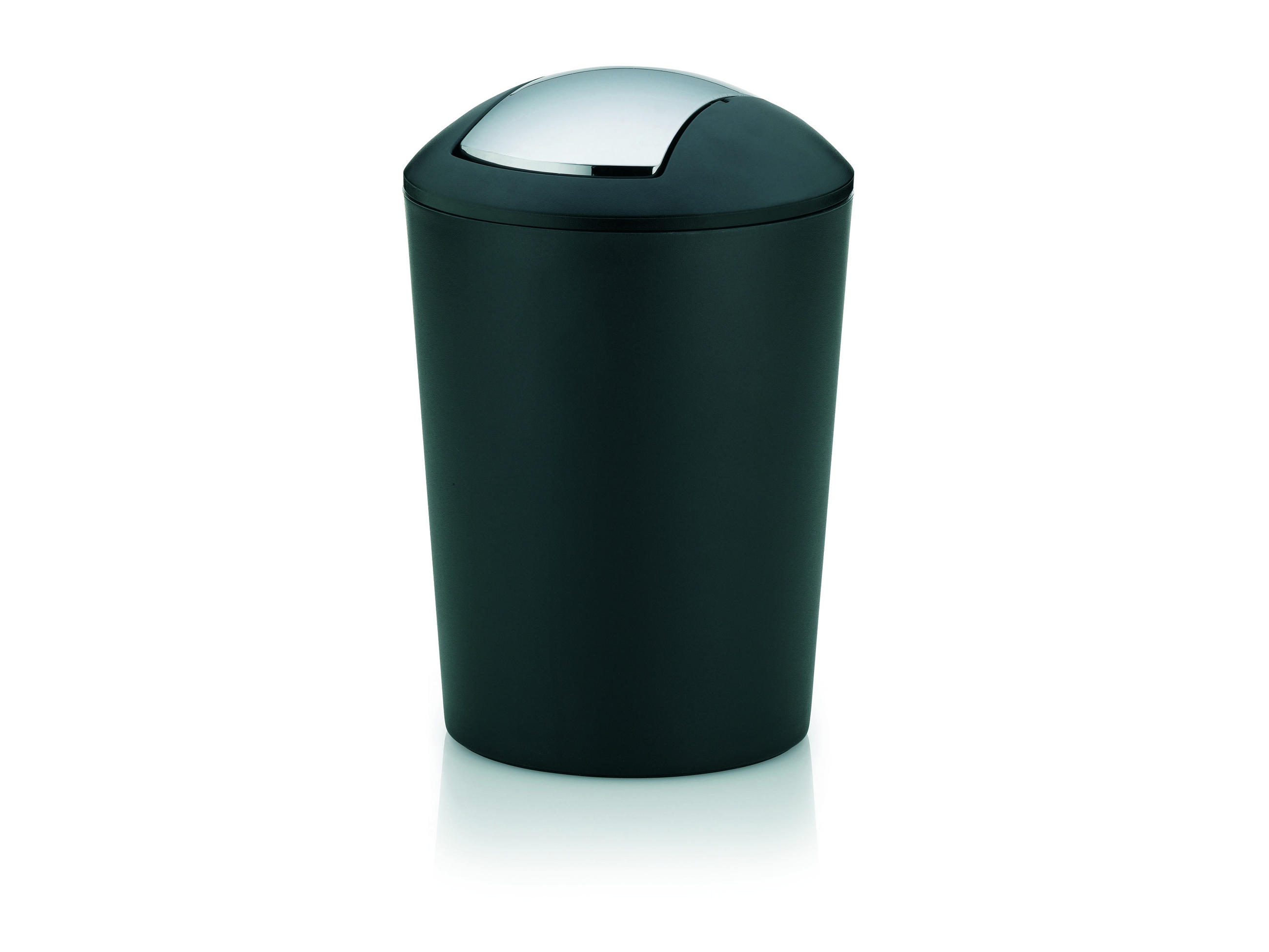 SCHWINGDECKELEIMER 5 L - Schwarz, Basics, Kunststoff (20/28,5cm) - Kela