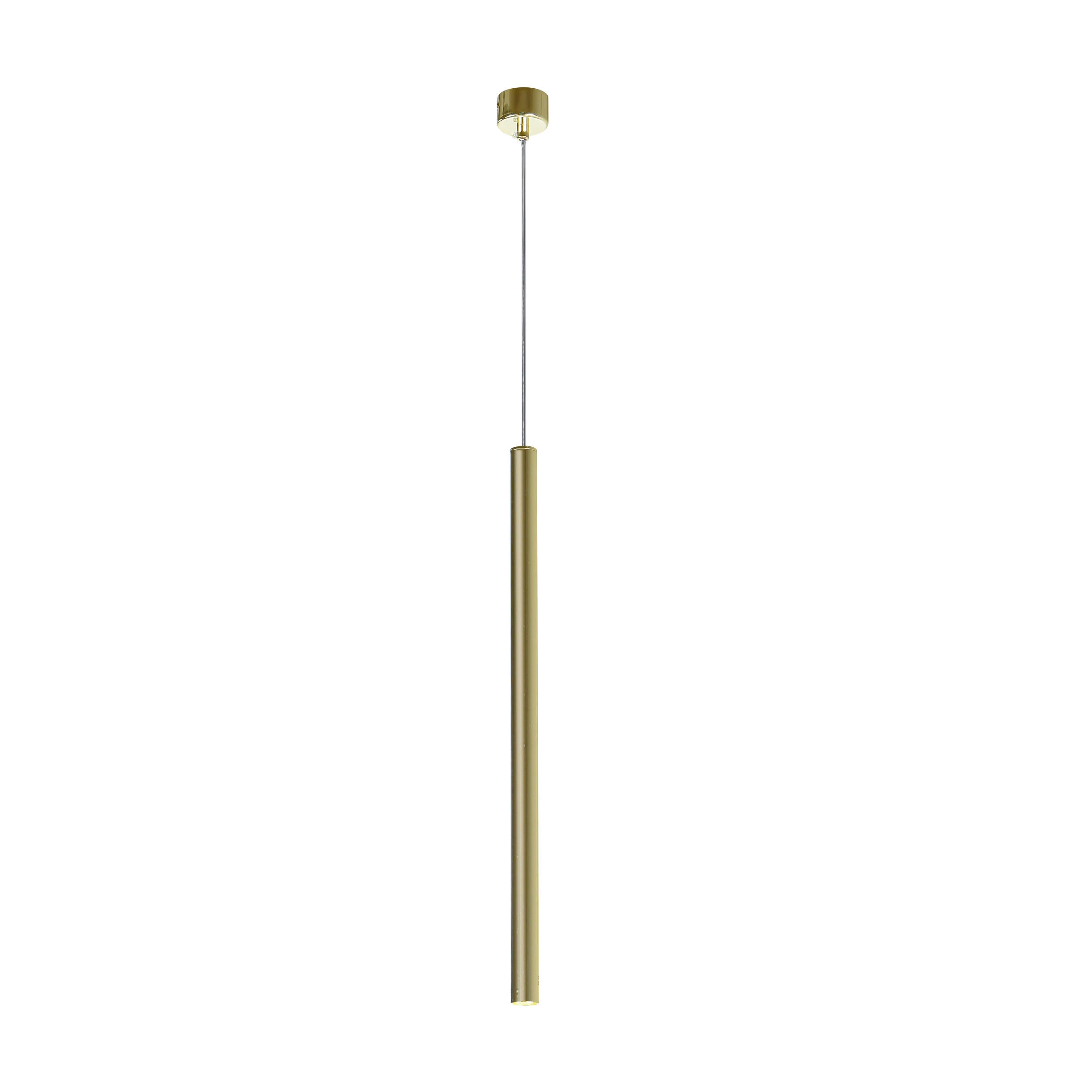HÄNGELEUCHTE 2,5/150 cm    - Goldfarben, Design, Metall (2,5/150cm)
