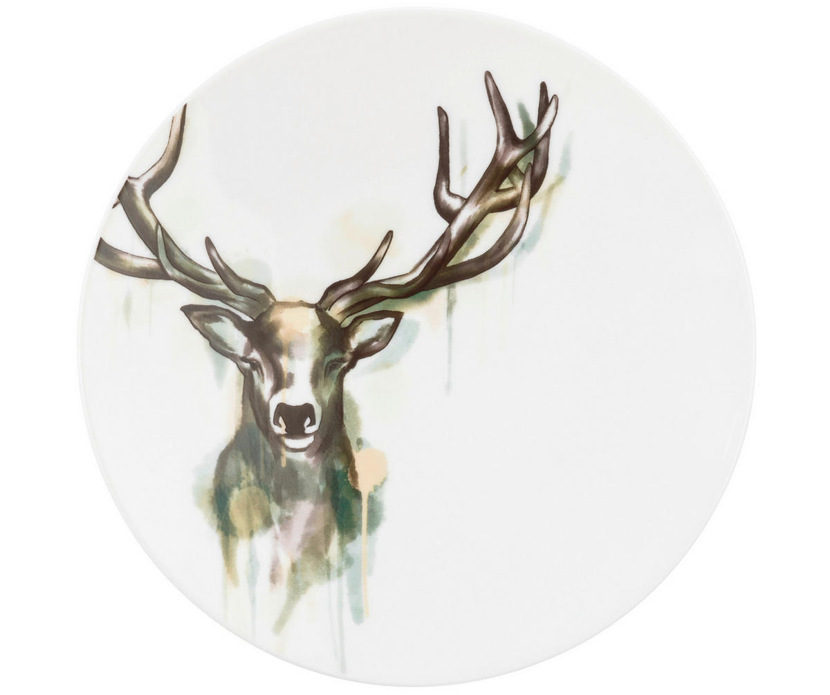 FRÜHSTÜCKSTELLER  22,5 cm   - Weiß, Natur, Keramik (22,5cm) - Seltmann Weiden