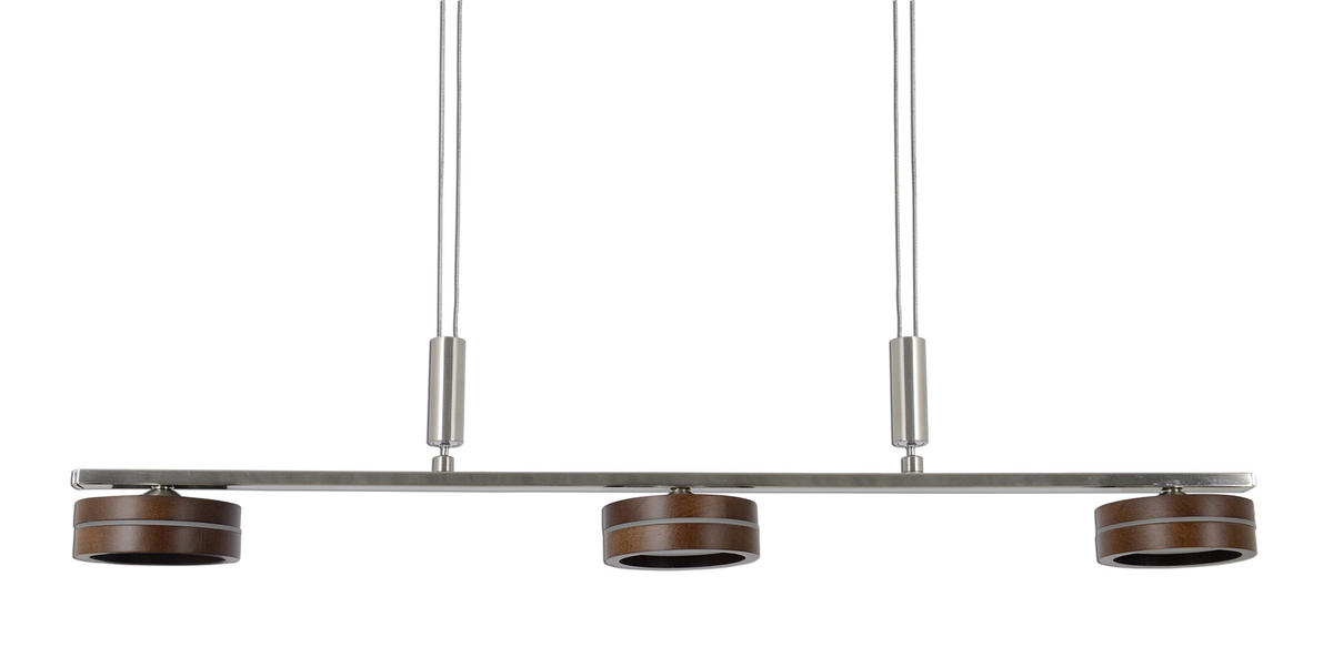 LED-HÄNGELEUCHTE 75/10/80-150 cm  - Natur, Holz/Metall (75/10/80-150cm) - Näve