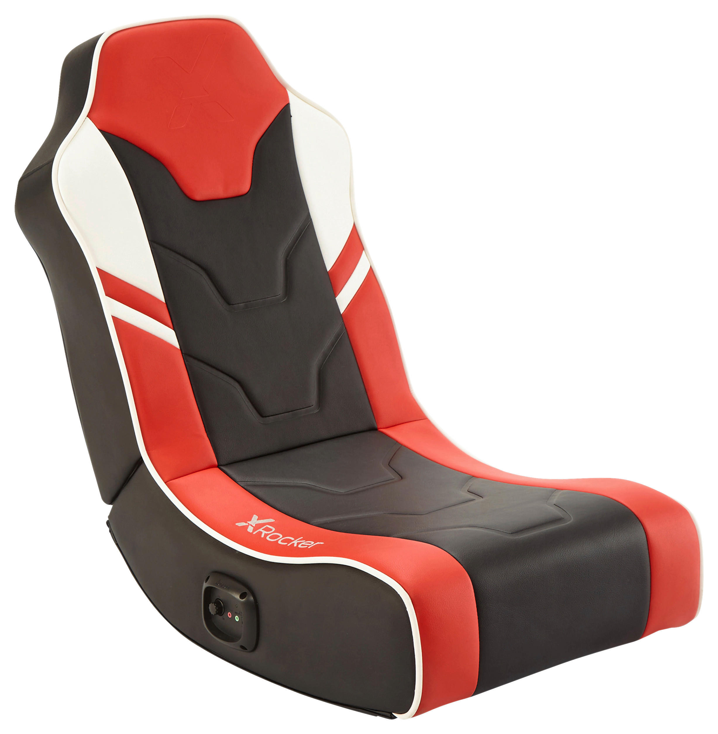 GAMINGSESSEL Rot Textil   - Rot, MODERN, Textil (42/64/75cm) - X Rocker