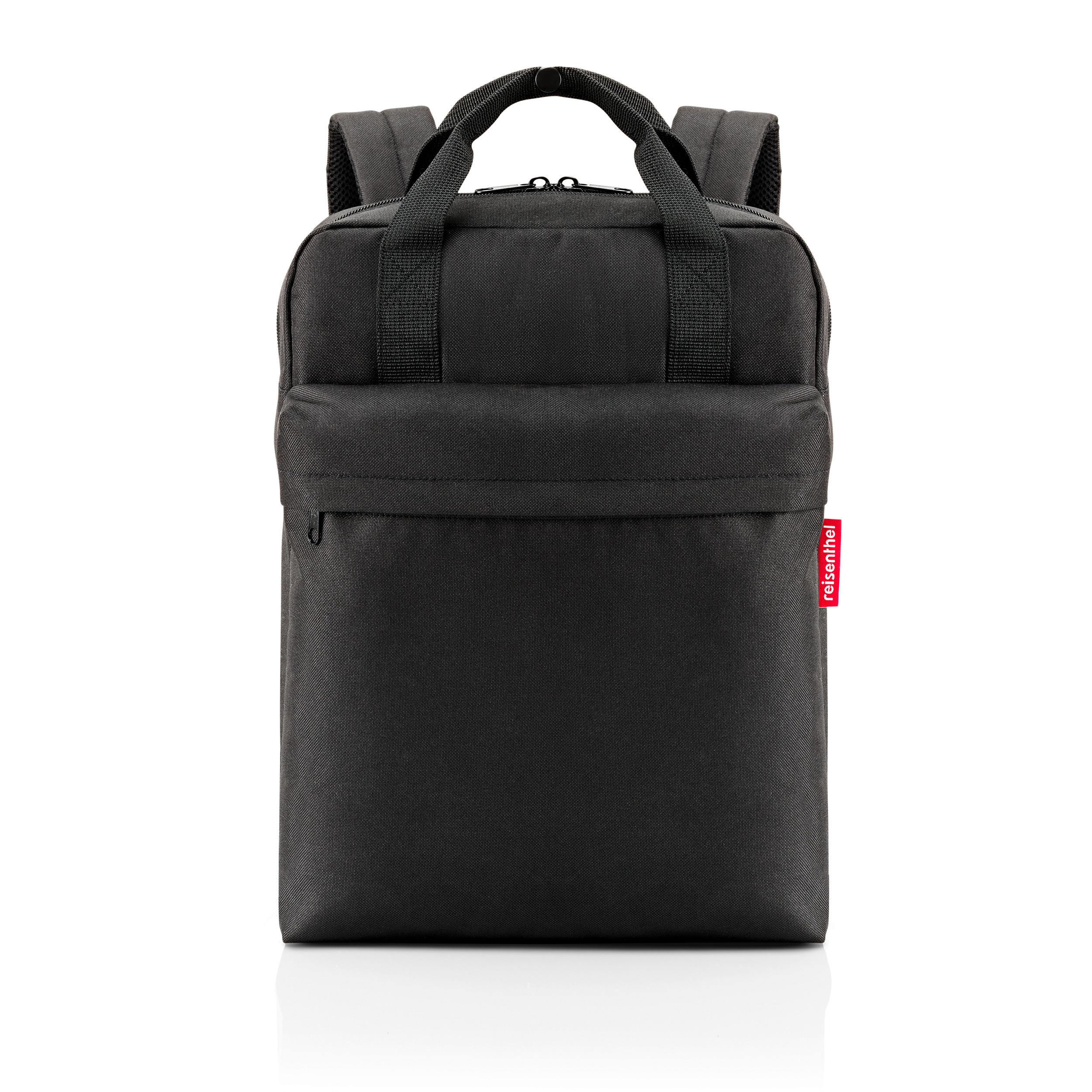 RUCKSACK  - Schwarz, Basics, Textil (30/39/13cm) - Reisenthel