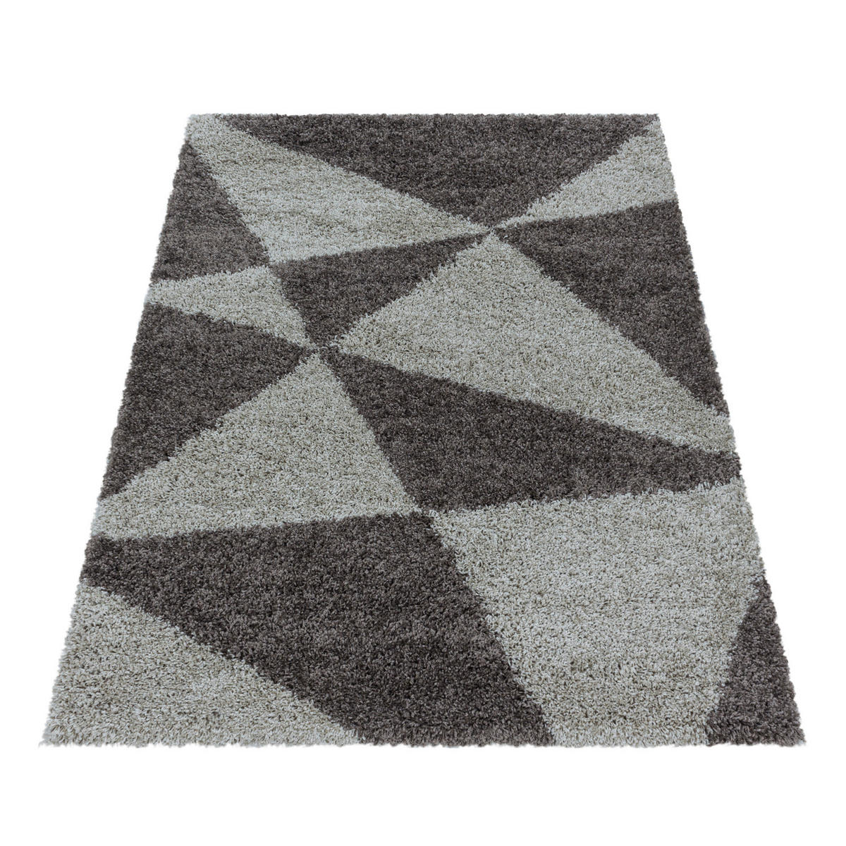 KOBEREC S VYSOKÝM VLASEM, 140/200 cm, šedohnědá - šedohnědá, Design, textil (140/200cm) - Novel