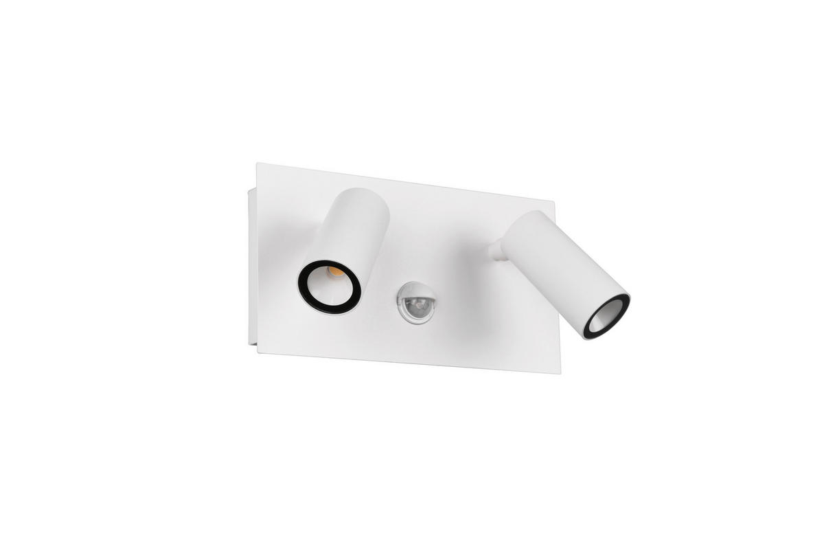 LED-AUßENLEUCHTE   - Weiß, Basics, Metall (12,10/23,00/13,0cm) - Trio Leuchten