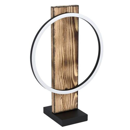 NAMIZNA LED-SVETILKA  Boyal   30/15/42,5 cm          - bela/rjava, Natur, kovina/umetna masa (30/15/42,5cm)