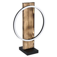 NAMIZNA LED-SVETILKA  Boyal   30/15/42,5 cm          - bela/rjava, Natur, kovina/umetna masa (30/15/42,5cm)