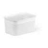 BOX - Weiß, Basics, Kunststoff (26,2/18/21,1cm) - Rotho