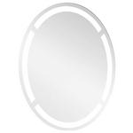 BADEZIMMERSPIEGEL 80/100/3 cm  - Silberfarben, Design, Glas (80/100/3cm) - Novel