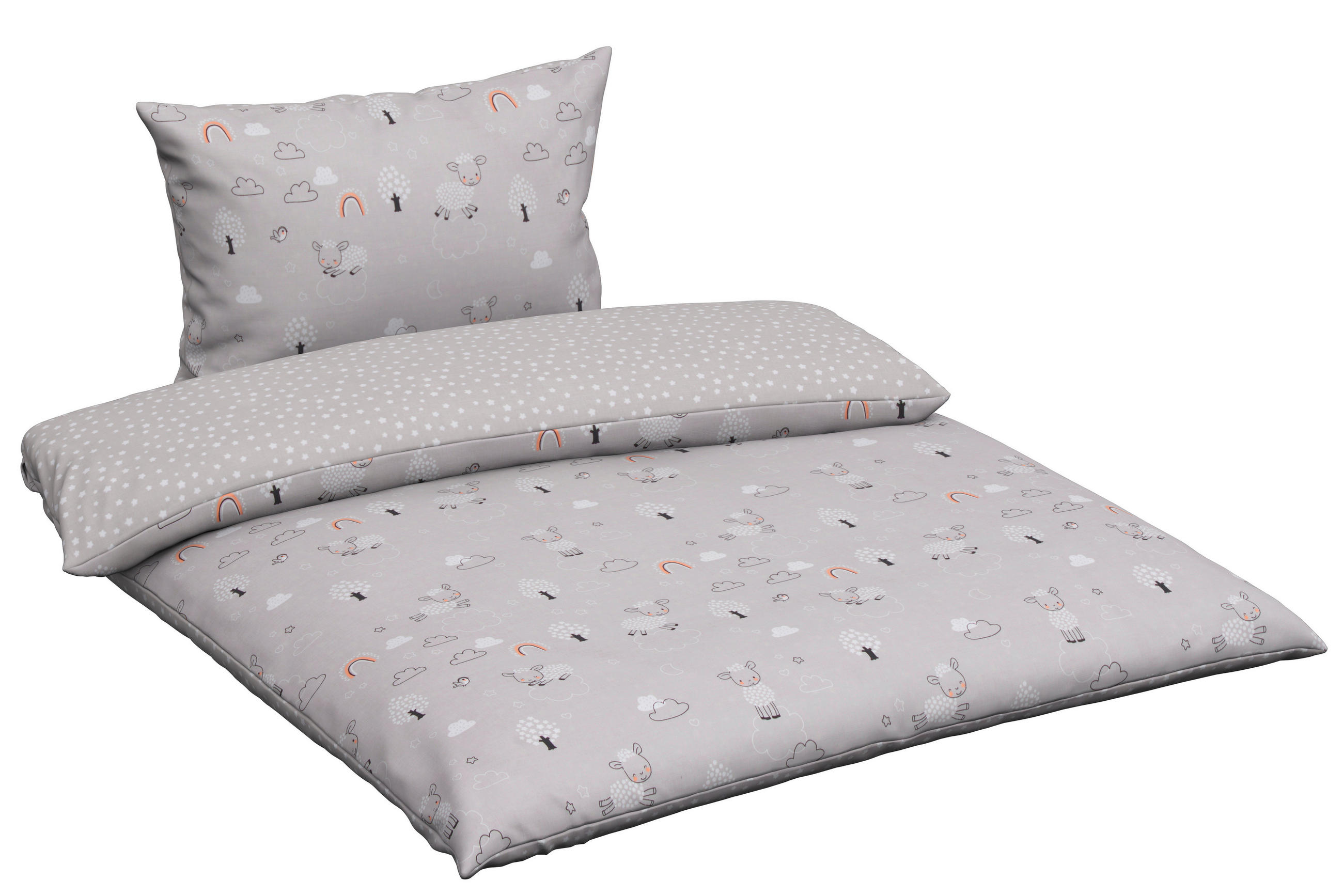 BABA ÁGYNEMŰHUZAT-GARNITÚRA 100/135 cm  - natúr, Basics, textil (100/135cm) - Patinio