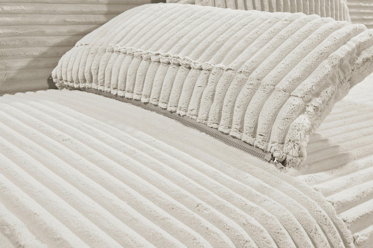 KANAPÉÁGY világosszürke  - világosszürke/fekete, Konventionell, műanyag/textil (211/96/105cm) - MID.YOU