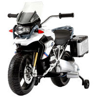 ELEKTRO-KINDERMOTORRAD  - Weiß, Basics, Kunststoff/Metall (104/58/69cm)