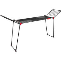 SUŠÁK NA PRÁDLO - černá, Basics, kov (56/8/122cm) - Vileda