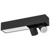LED-DECKENLEUCHTE 40,8/12,7/8,5 cm   - Schwarz, Basics, Metall (40,8/12,7/8,5cm) - Philips HUE
