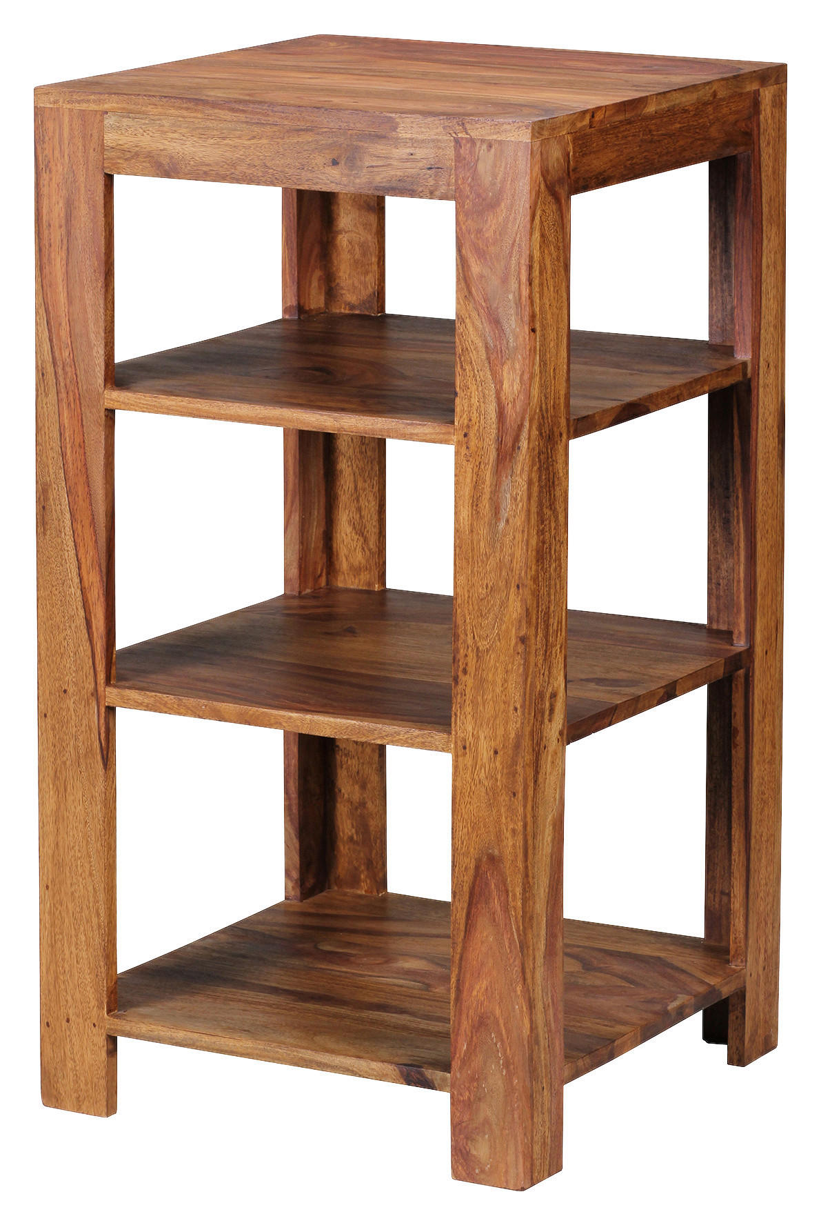 STANDREGAL Sheesham massiv Sheeshamfarben - Sheeshamfarben, MODERN, Holz (44/80/44cm) - MID.YOU