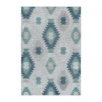 FLACHWEBETEPPICH 140/200 cm Bahama Blau  - Blau, Design, Textil (140/200cm) - Novel