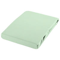 CEARȘAF CU ELASTIC 90-100/200-220 cm  - verde, Basics, textil (90-100/200-220cm) - Novel