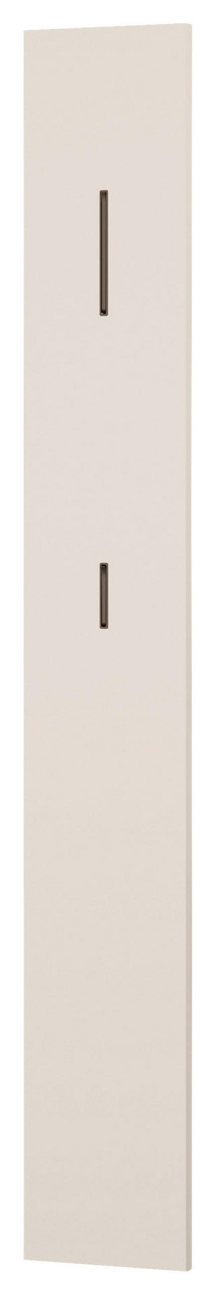 GARDEROBENPANEEL  in 25/174/2,2 cm  - Sandfarben/Grau, MODERN, Holzwerkstoff/Metall (25/174/2,2cm) - Carryhome