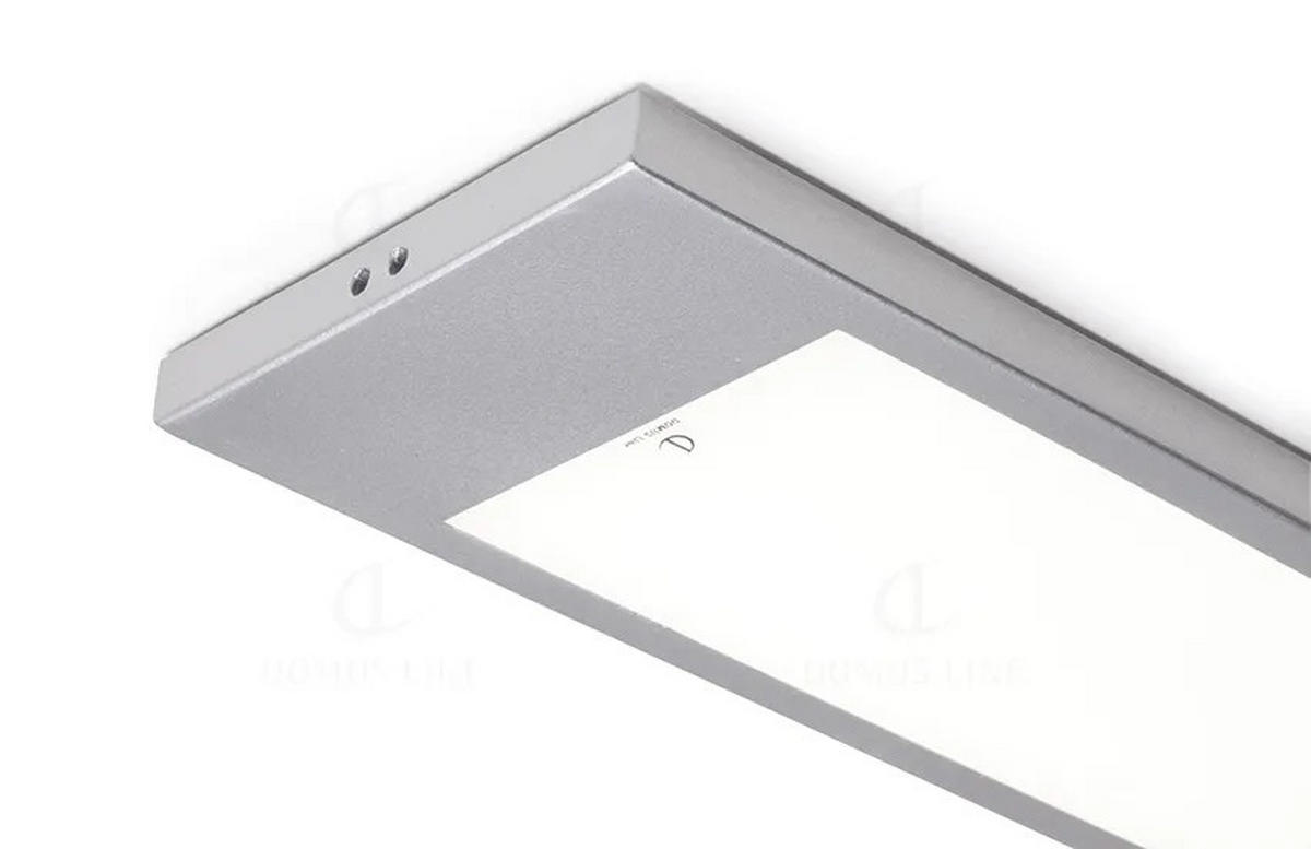 UNTERBAULEUCHTE - Edelstahlfarben, Kunststoff (18/7,6/0,8cm) - HKT