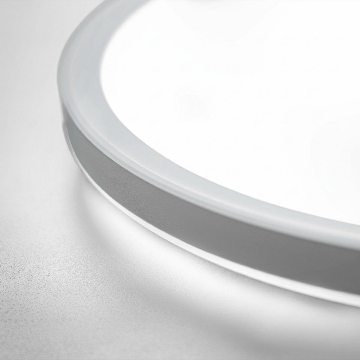 LED-DECKENLEUCHTE Tava A 42/3 cm   - Weiß, Basics, Kunststoff (42/3cm) - Briloner