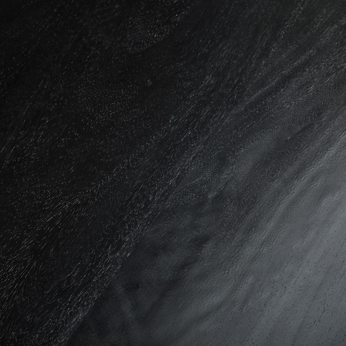 COUCHTISCH Mangoholz vollmassiv 80/40/80 cm rund Schwarz  - Schwarz, KONVENTIONELL, Holz (80/40/80cm) - Livetastic