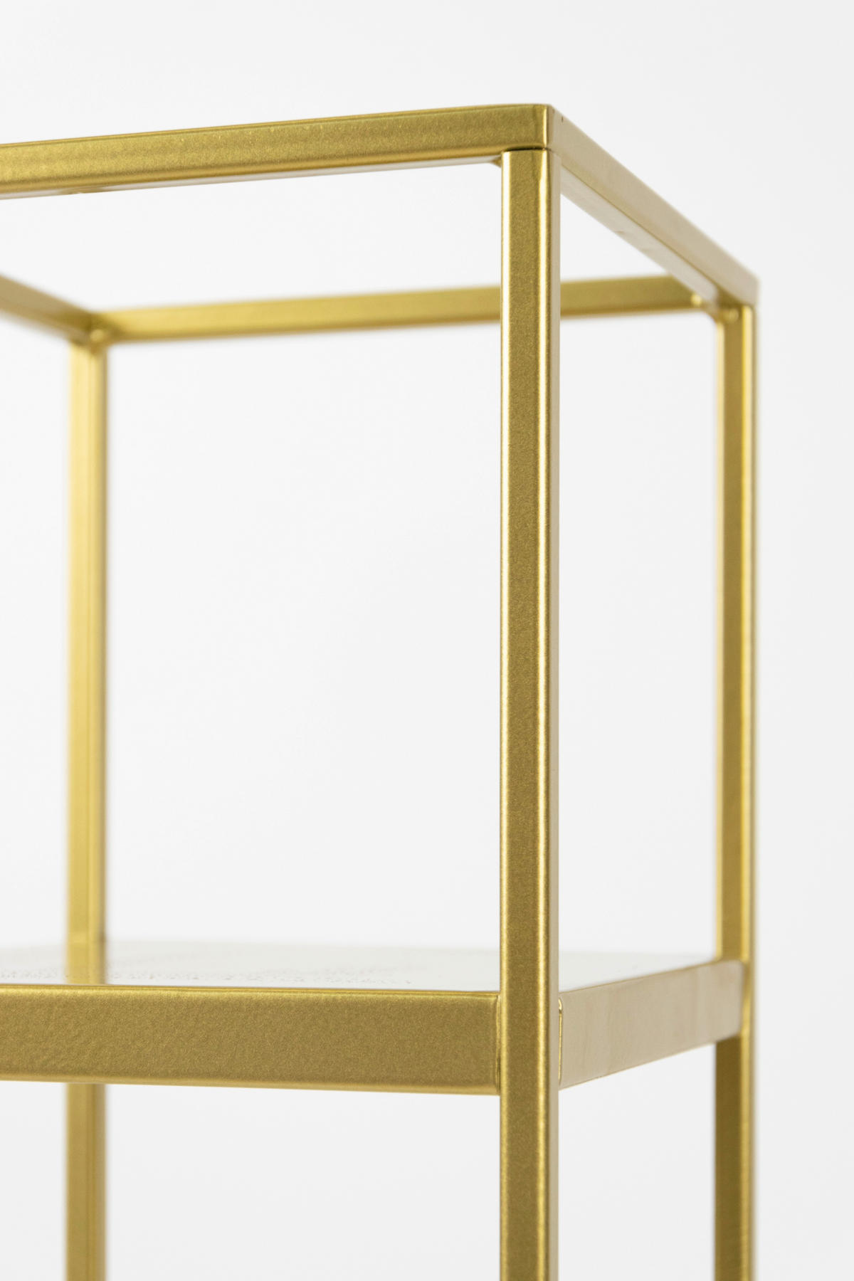 BLUMENSTÄNDER Metall  - Goldfarben, Basics, Metall (19/62/19cm)