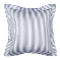 KISSENHÜLLE Giorgio 40/40 cm  - Silberfarben/Weiß, Basics, Textil (40/40cm) - Janine