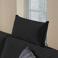 CloseUp von Carryhome ECKSOFA Schwarz Cord.