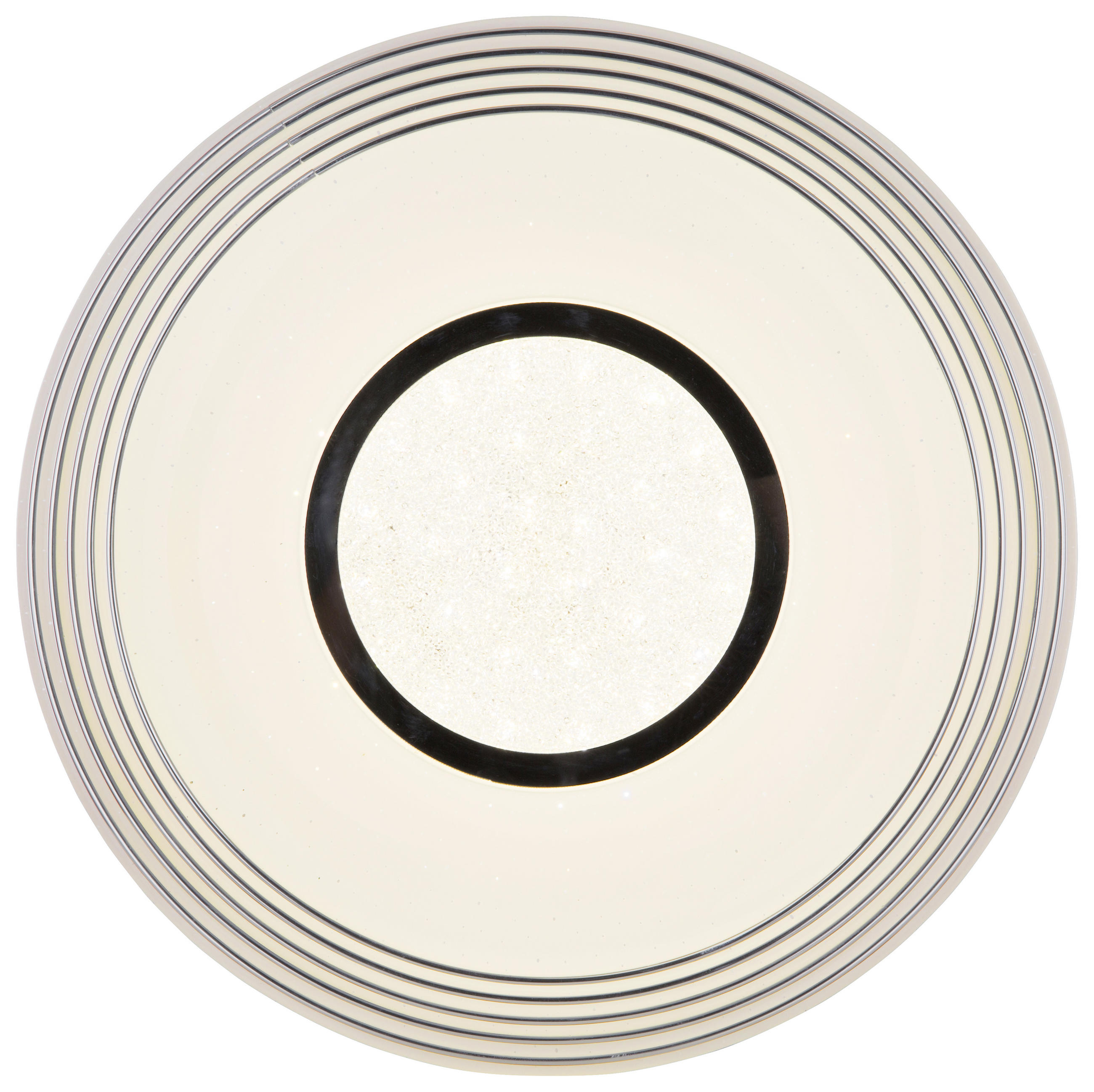 LED-DECKENLEUCHTE 40 W  50/8,5 cm    - Klar/Weiss, Basics, Kunststoff/Metall (50/8,5cm) - Globo